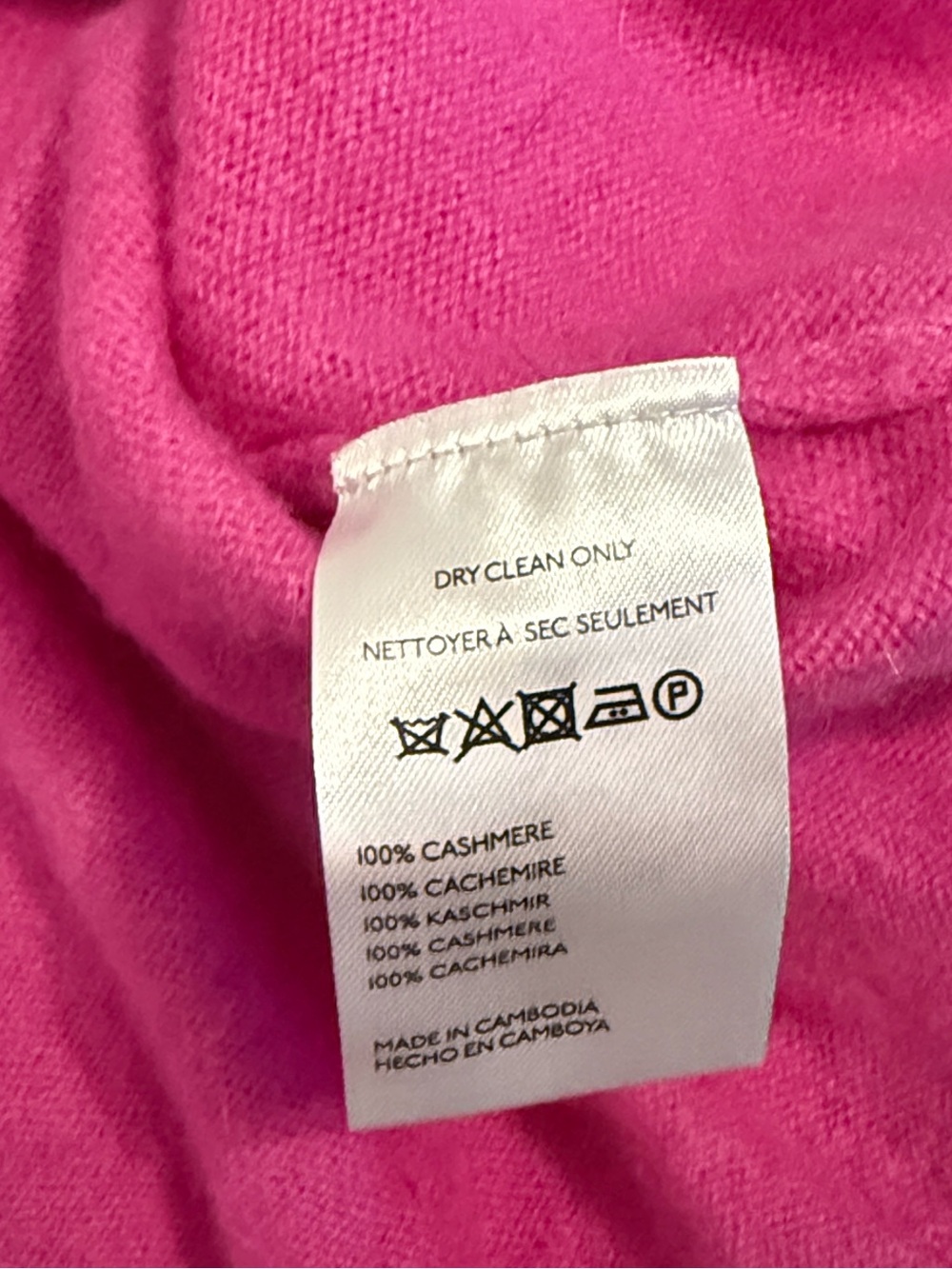 Pilcro Alani Cropped Cashmere Sweater M - Picture 10 of 10